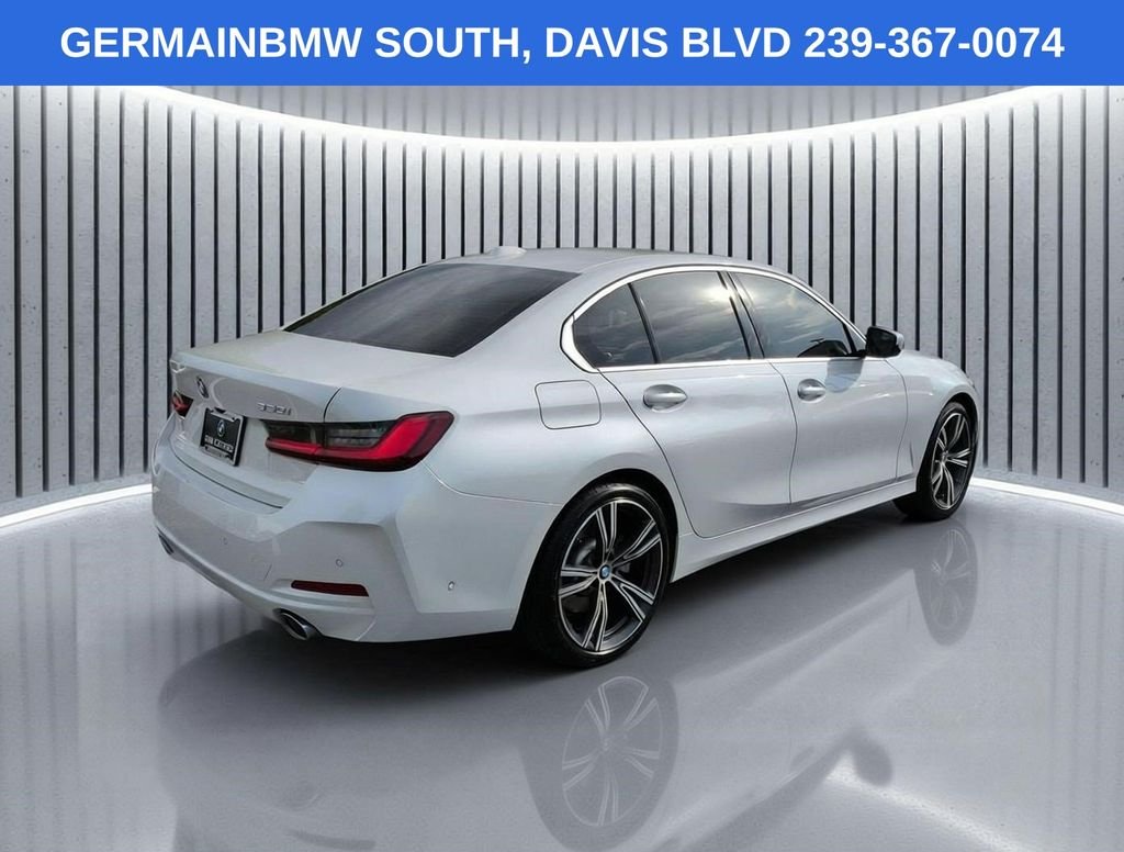 Certified Used 2024 White Metallic BMW 330i image 5