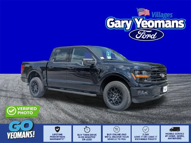New 2026 Antimatter Blue Metallic Ford XLT image 1
