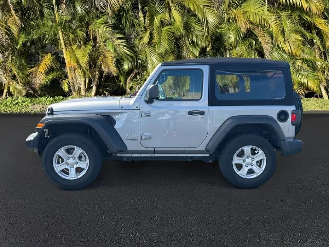 Certified Used 2021 Silver Jeep Sport S image 9