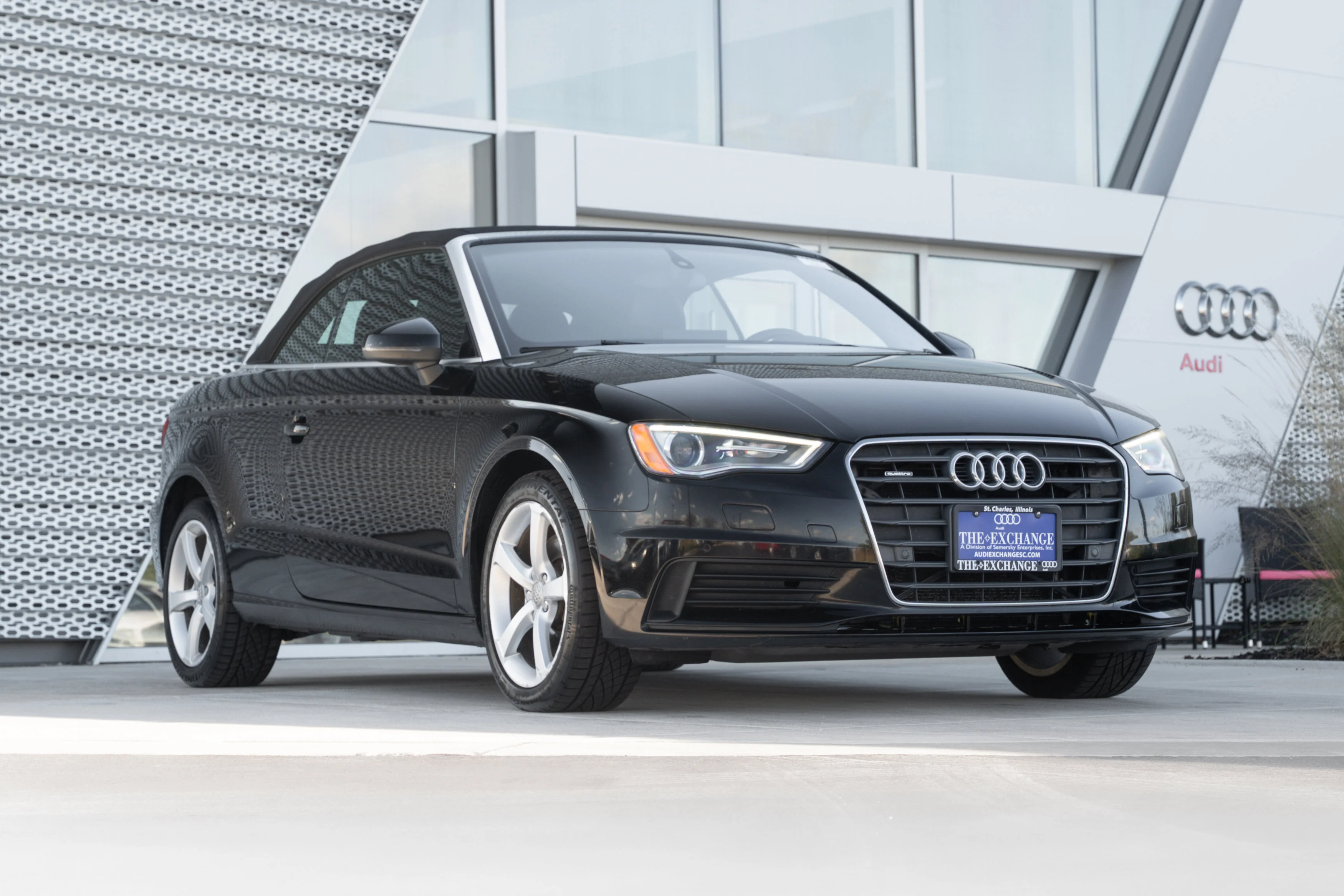 Used 2015 Audi A3 Cabriolet Premium with VIN WAU7FLFFXF1090851 for sale in St. Charles, IL