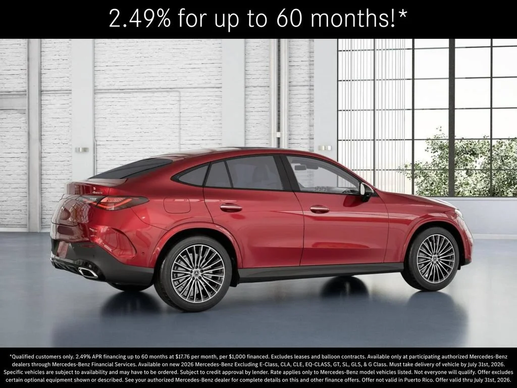New 2026 MANUFAKTUR Patagonia Red Metallic Mercedes-Benz GLC 300 image 61