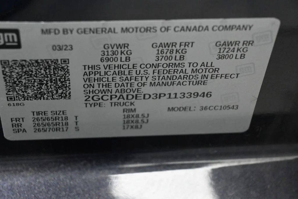 Used 2023 Dark Ash Metallic Chevrolet RST image 18