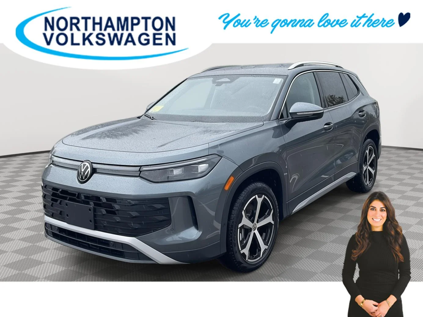New 2026 Platinum Gray Metallic Volkswagen SE image 1