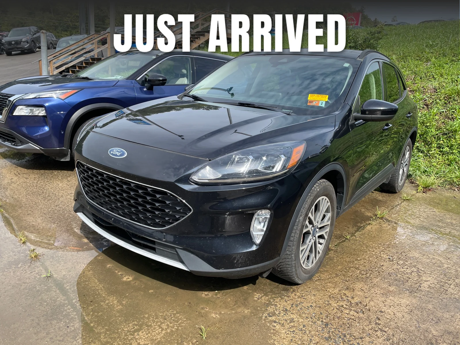 Used 2020 Agate Black Metallic Ford SEL image 1