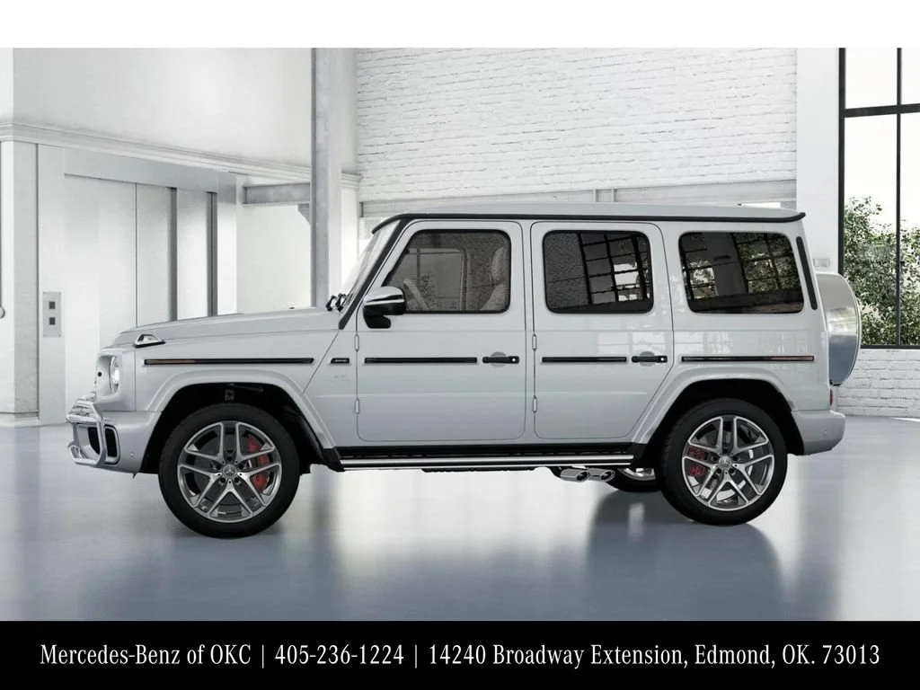 New 2027 MANUFAKTUR Moonlight White Metallic Mercedes-Benz AMG® G 63 SUV image 77