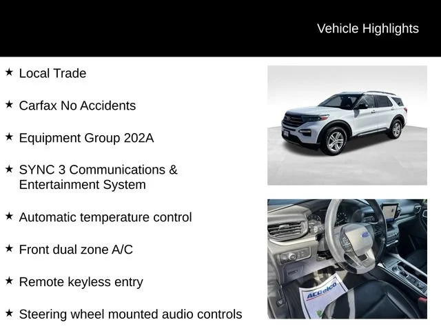 Used 2020 White Ford XLT image 7