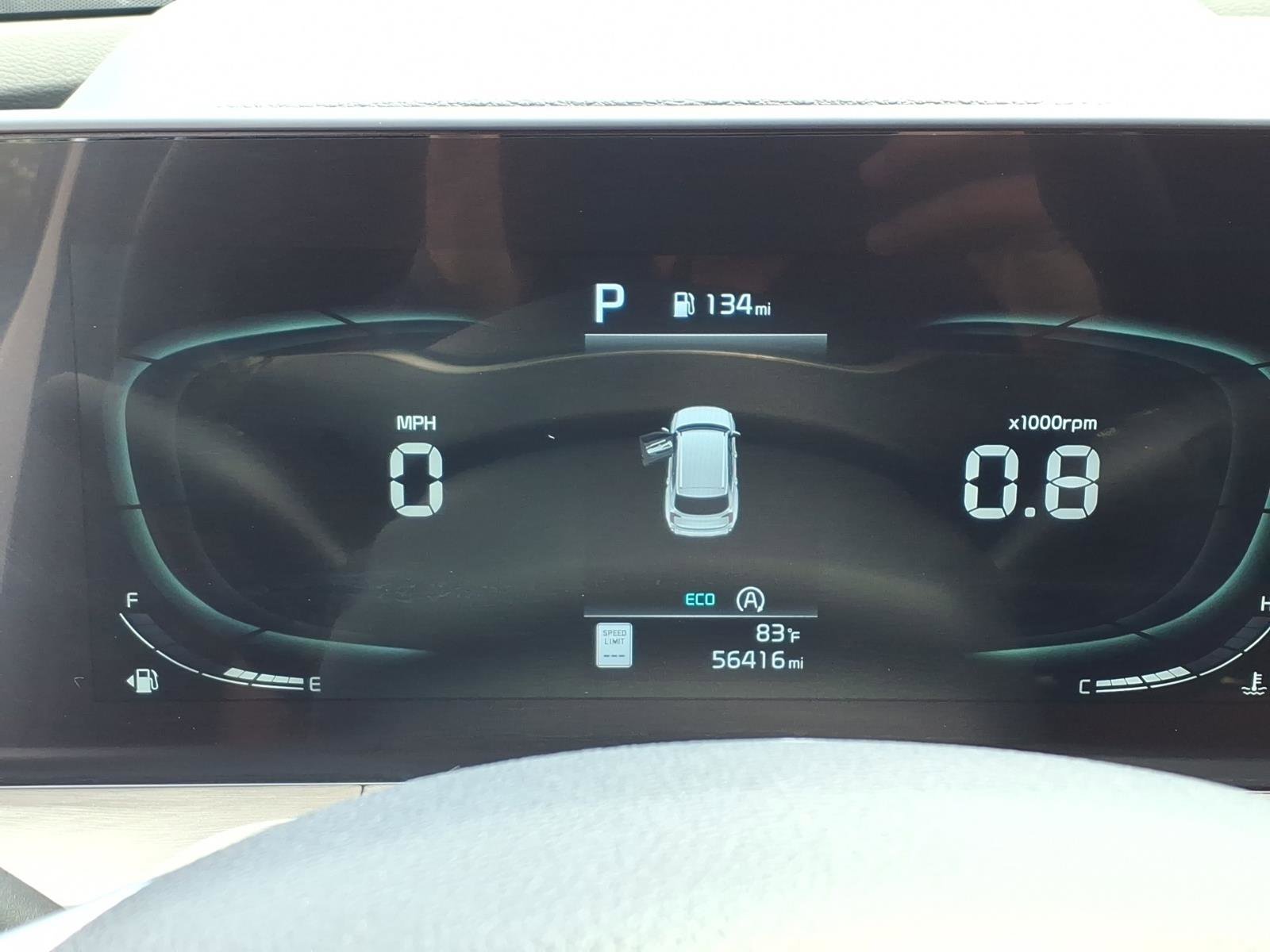 Used 2023 Glacial White Pearl Kia EX X-Line image 15