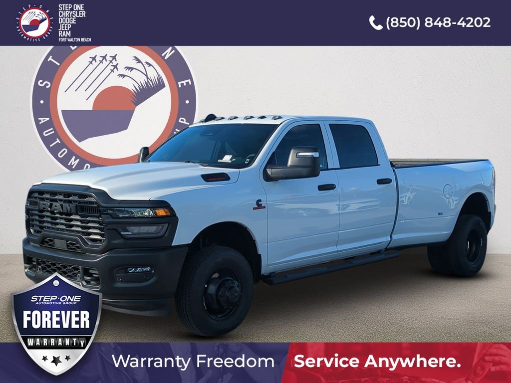 New 2026 Bright White Clear-Coat Exterior Paint Ram Tradesman image 1