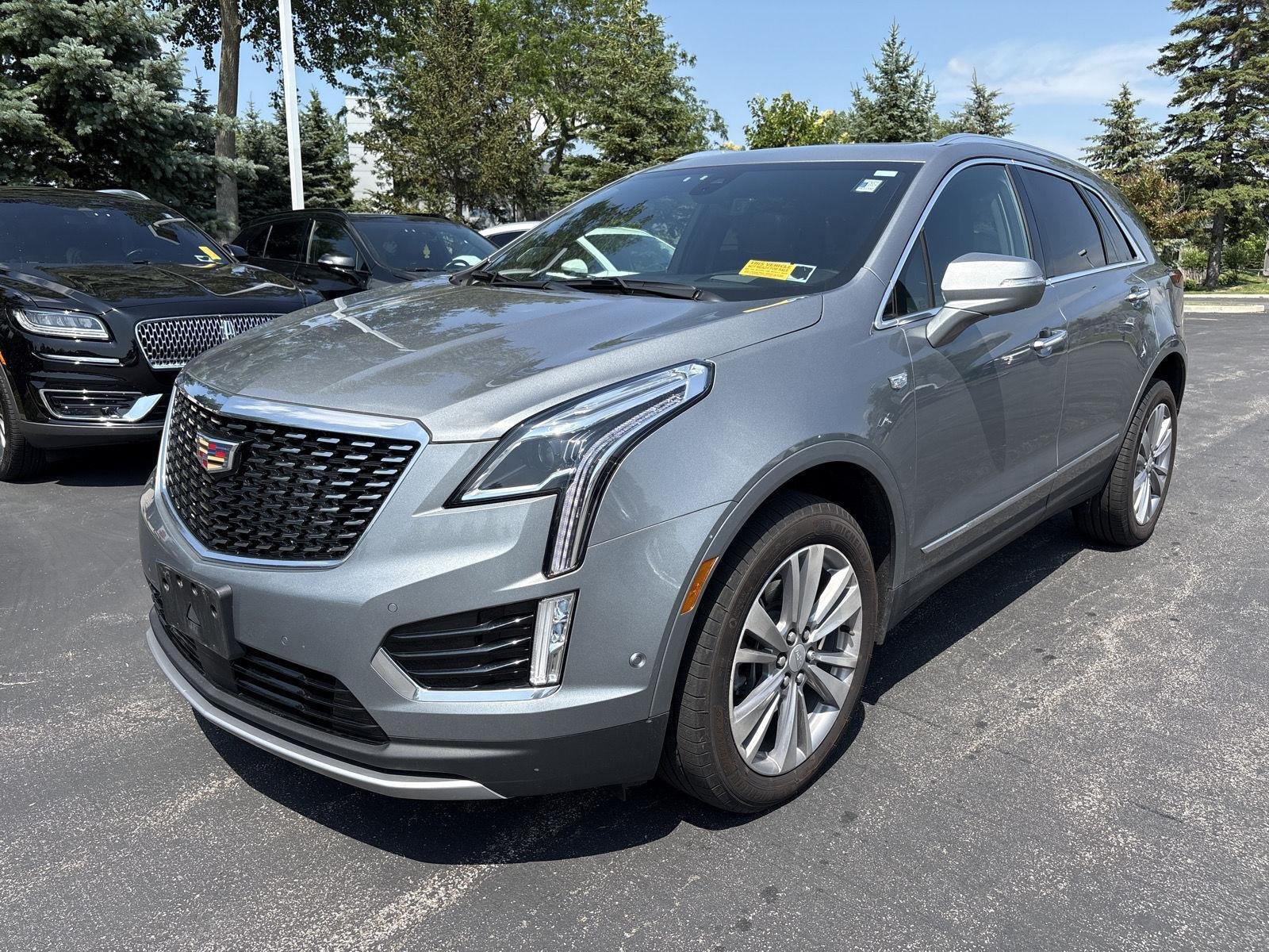 Used 2024 Argent Silver Metallic Cadillac AWD Premium Luxury image 3