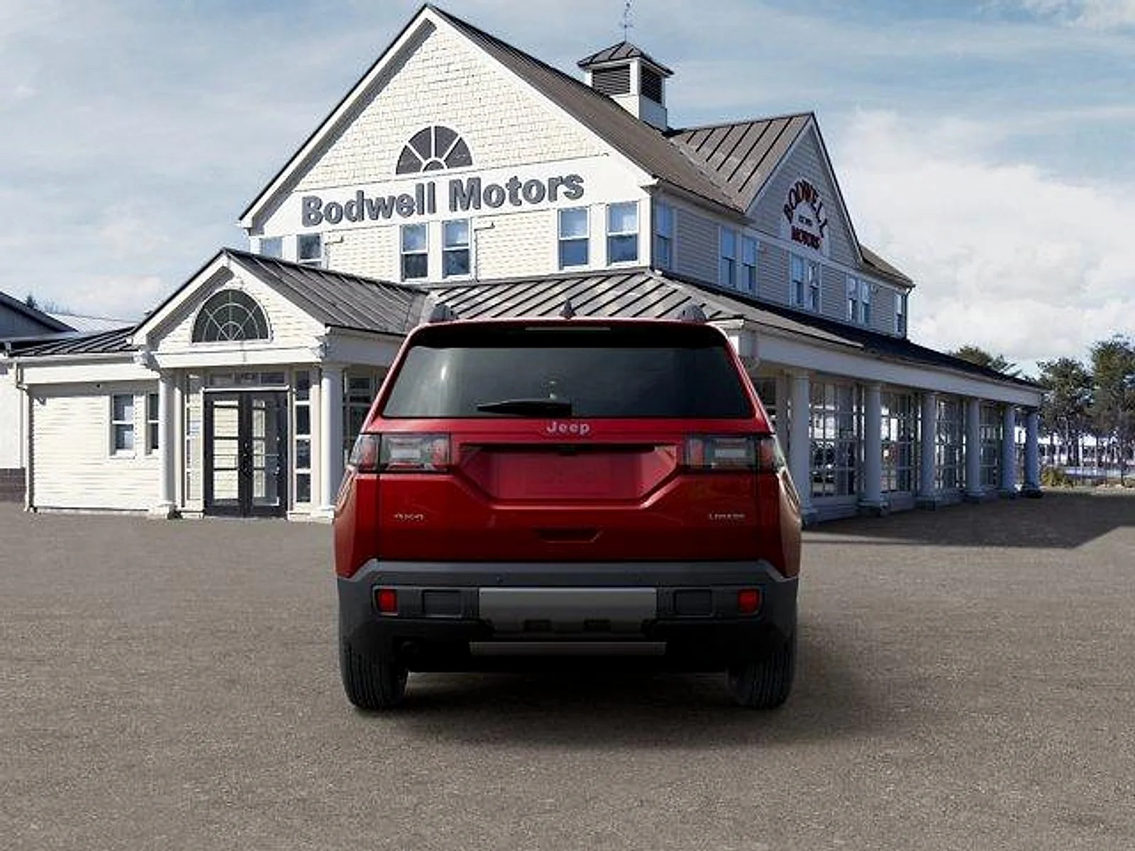 New 2026 Red Hot Pearl-Coat Exterior Paint Jeep Laredo 4x4 image 7