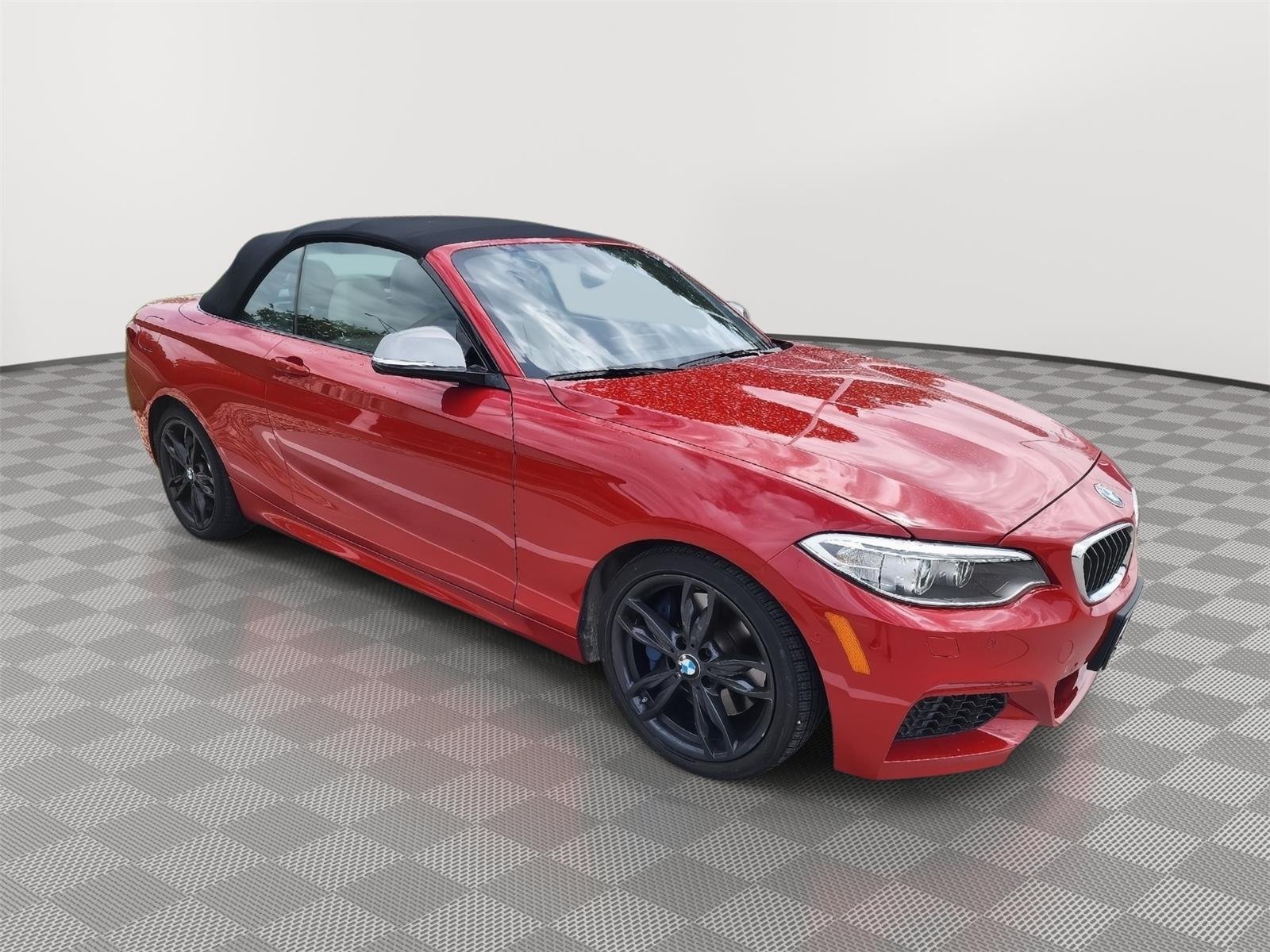 Used 2017 Melbourne Red Metallic BMW M240i xDrive image 1