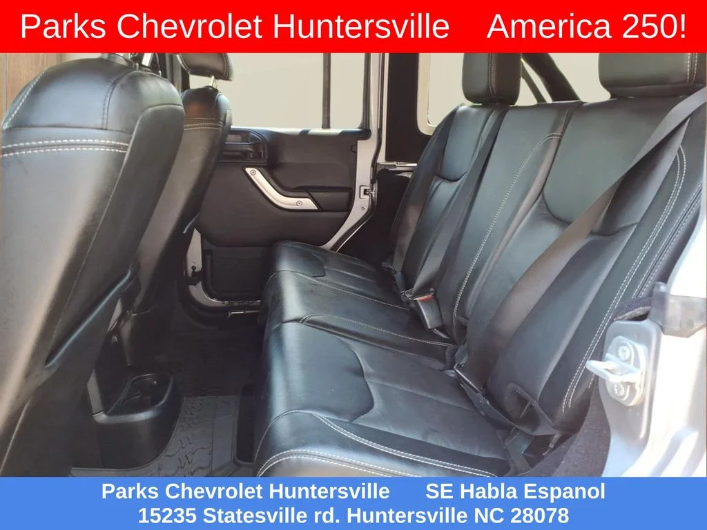 Certified Used 2017 Silver Jeep Unlimited Sahara image 21