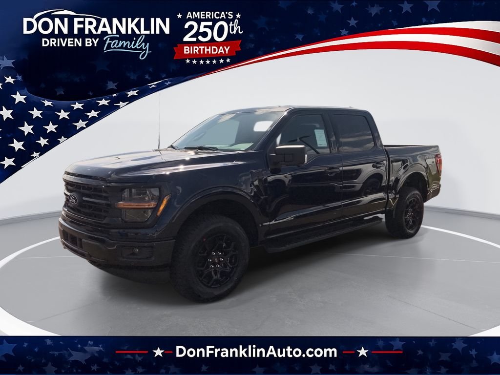 New 2026 Antimatter Blue Metallic Ford XLT image 1