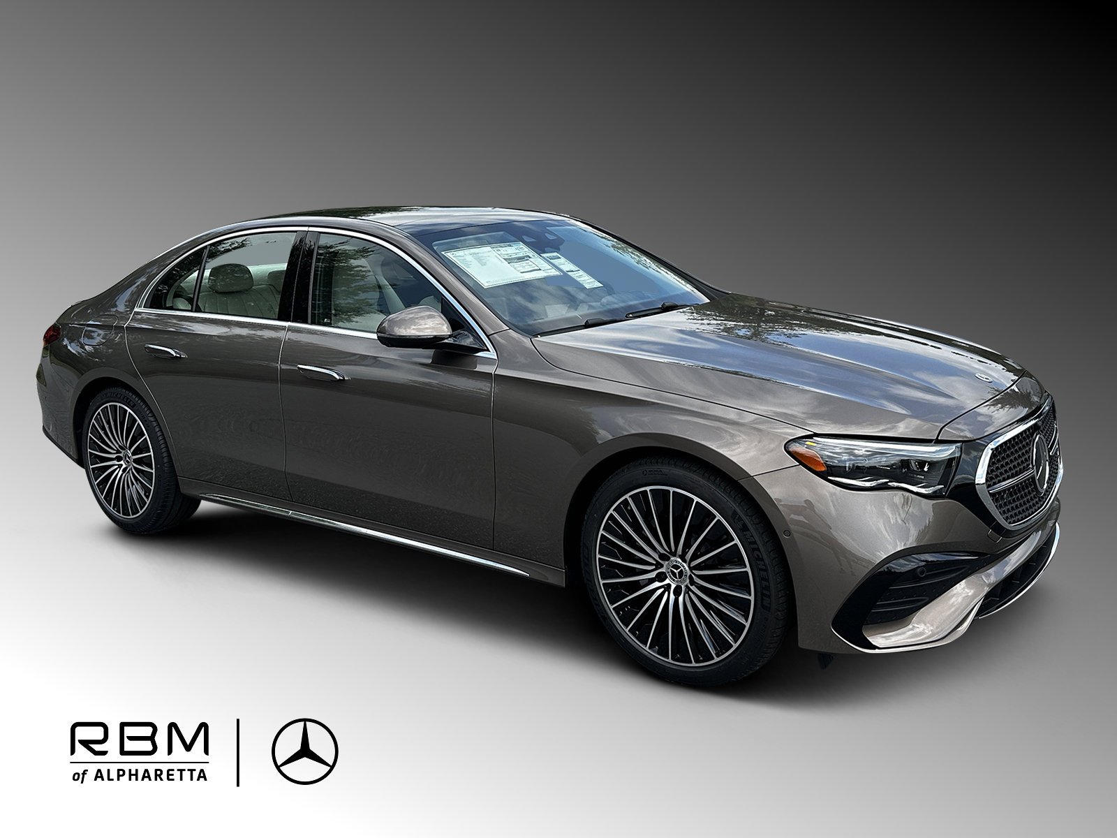 New 2027 Sonoran Brown Metallic Mercedes-Benz E 350 image 1