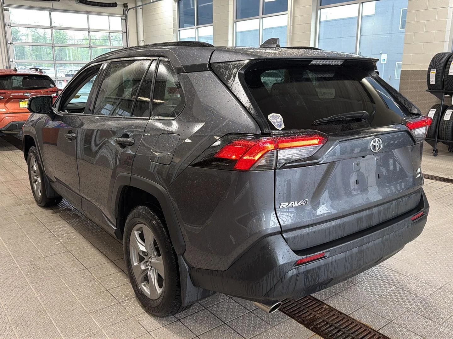 Used 2024 Magnetic Gray Metallic Toyota XLE image 10