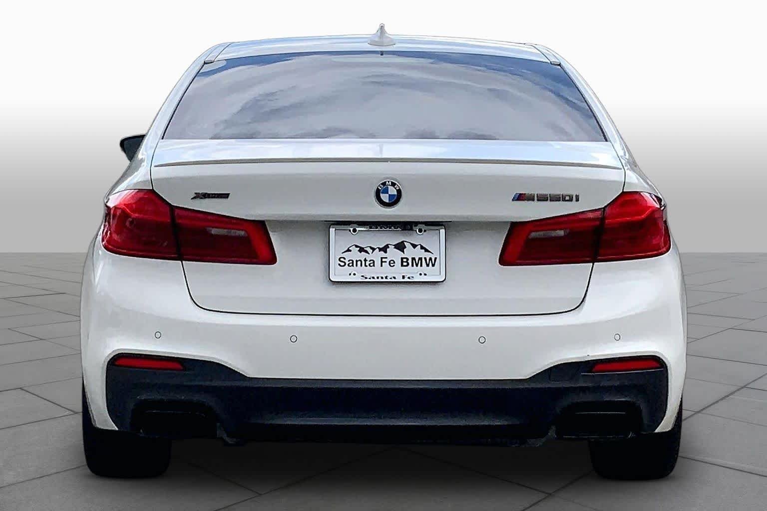 Used 2020 Alpine White BMW M550i xDrive image 4