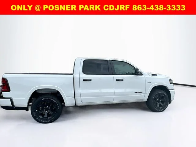 New 2026 Bright White Clear-Coat Exterior Paint RAM BIG HORN image 8