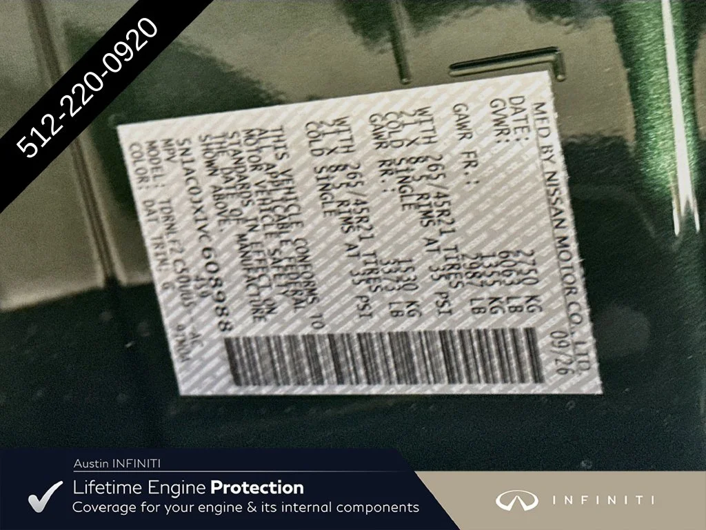 New 2027 Green INFINITI AUTOGRAPH image 43
