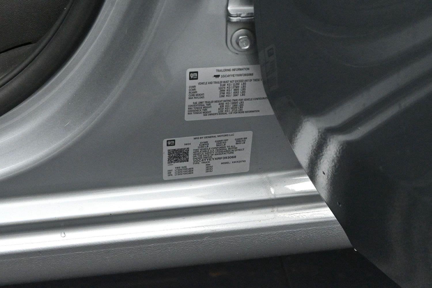 Used 2024 Sterling Gray Metallic Chevrolet ZR2 image 37