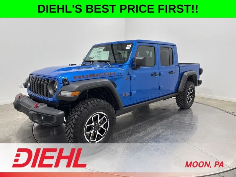 New 2026 Hydro Blue Pearlcoat Jeep Rubicon image 3
