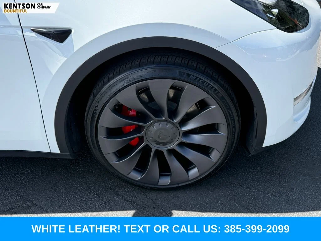 Used 2023 White Tesla Performance image 13