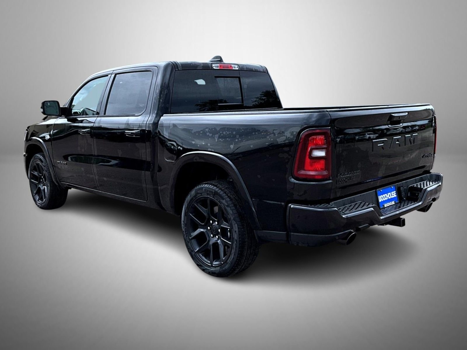 New 2026 Diamond Black Crystal Pearl-Coat Exterior Paint RAM Laramie image 7