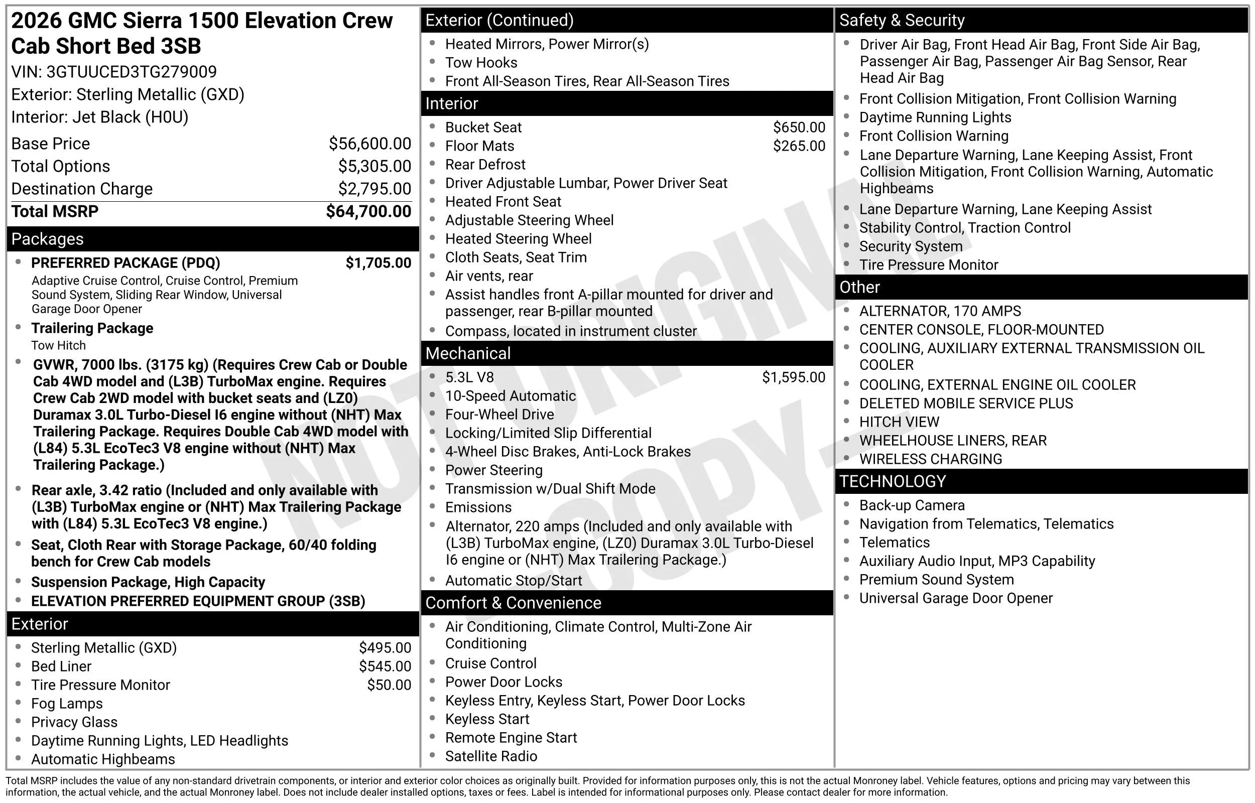 2026 GMC Sierra 1500 Elevation - Photo 41