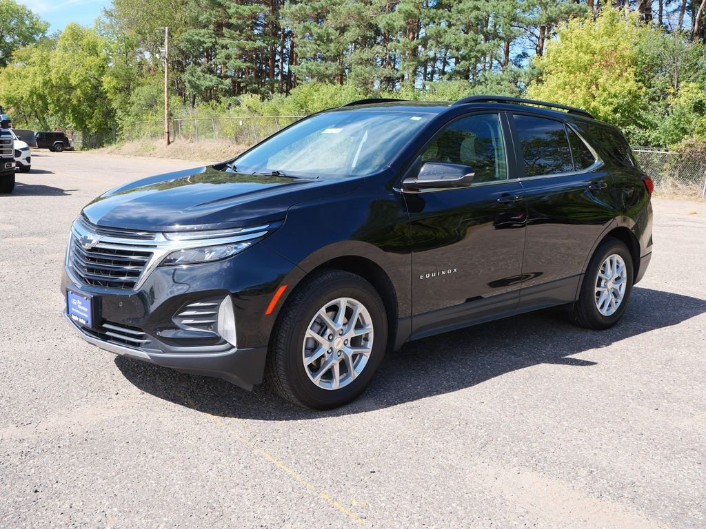 Certified 2022 Chevrolet Equinox LT with VIN 3GNAXUEV0NL172283 for sale in Apple Valley, Minnesota