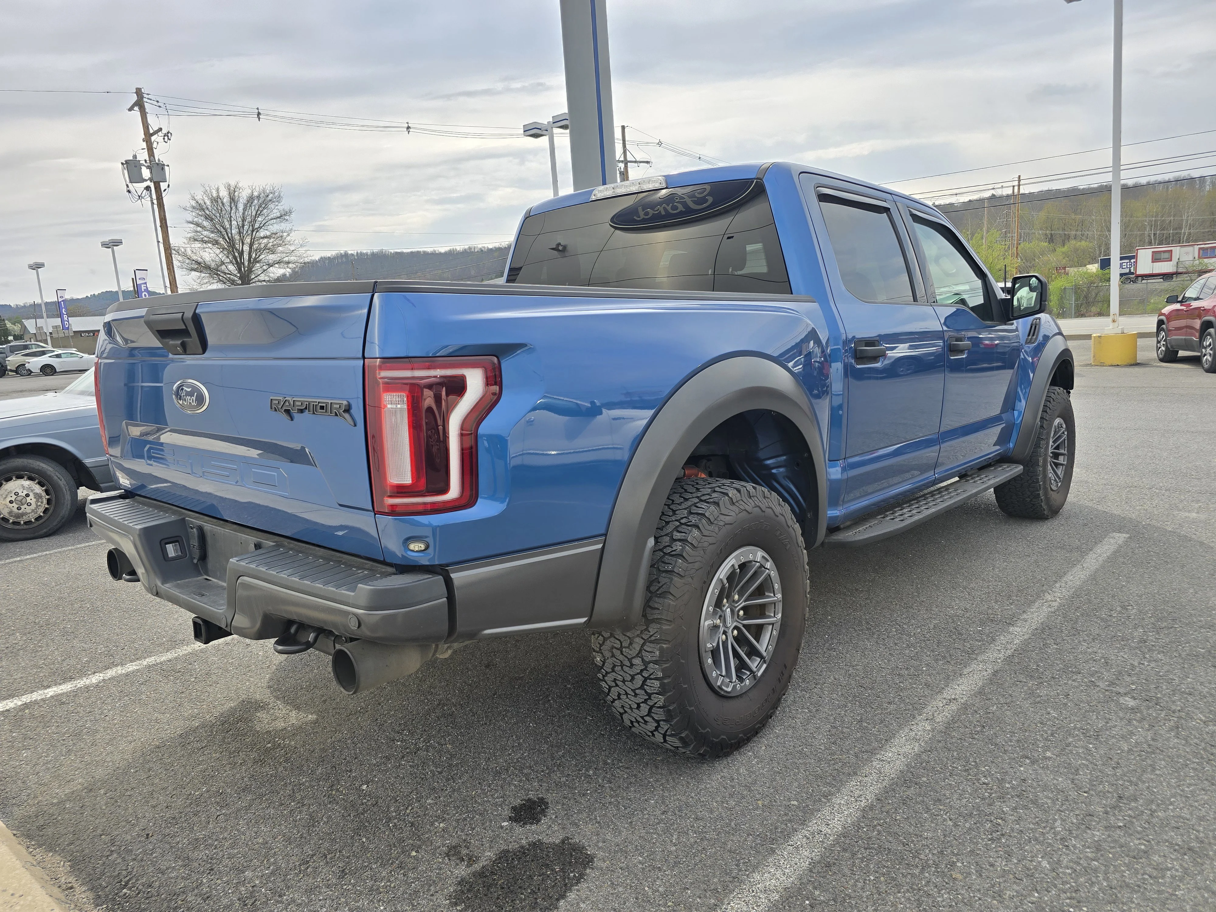 Used 2020 Ford Performance Blue Metallic Ford Raptor image 3