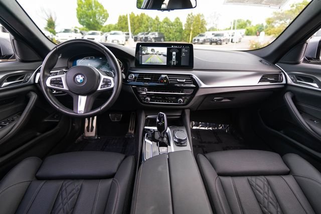 Certified Used 2023 Skyscraper Grey Metallic BMW 530i image 14