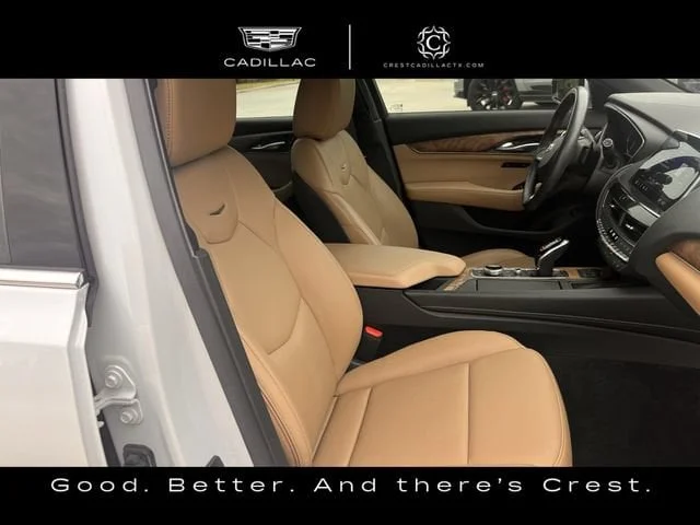 Used 2023 Crystal White Tricoat CADILLAC Premium Luxury image 21