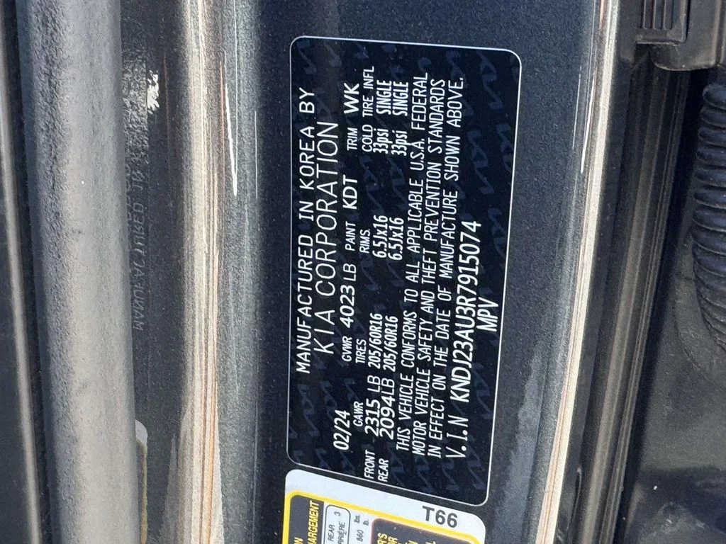 Used 2024 Gray Kia LX image 30