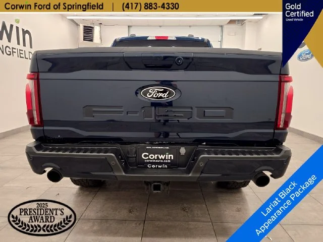 Certified Used 2024 Antimatter Blue Metallic Ford Lariat image 5