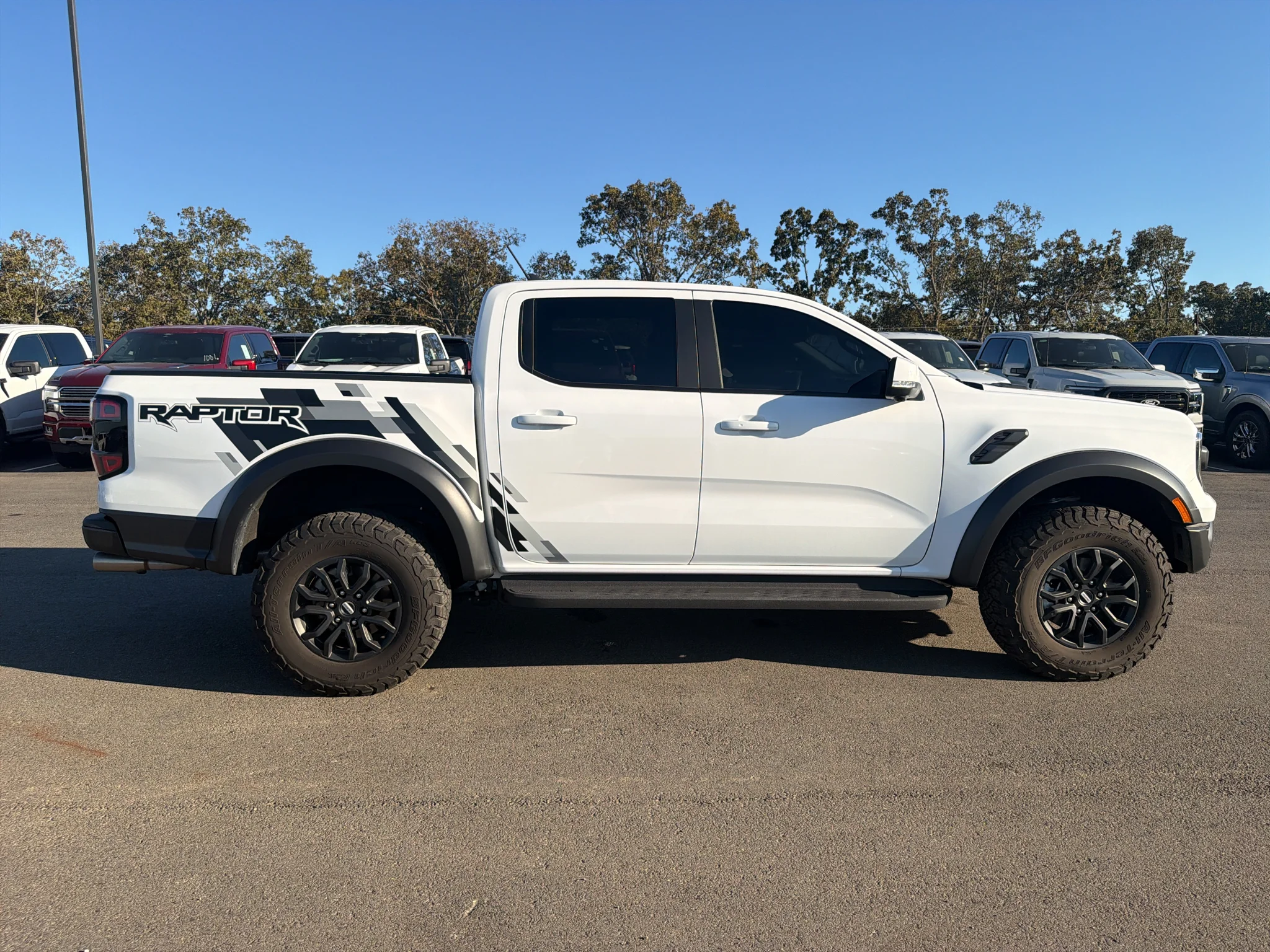 Used 2025 Oxford White Ford Raptor image 6
