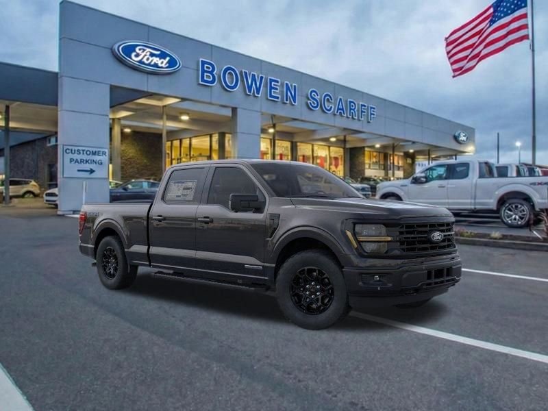 New 2026 Agate Black Metallic Ford XLT image 8