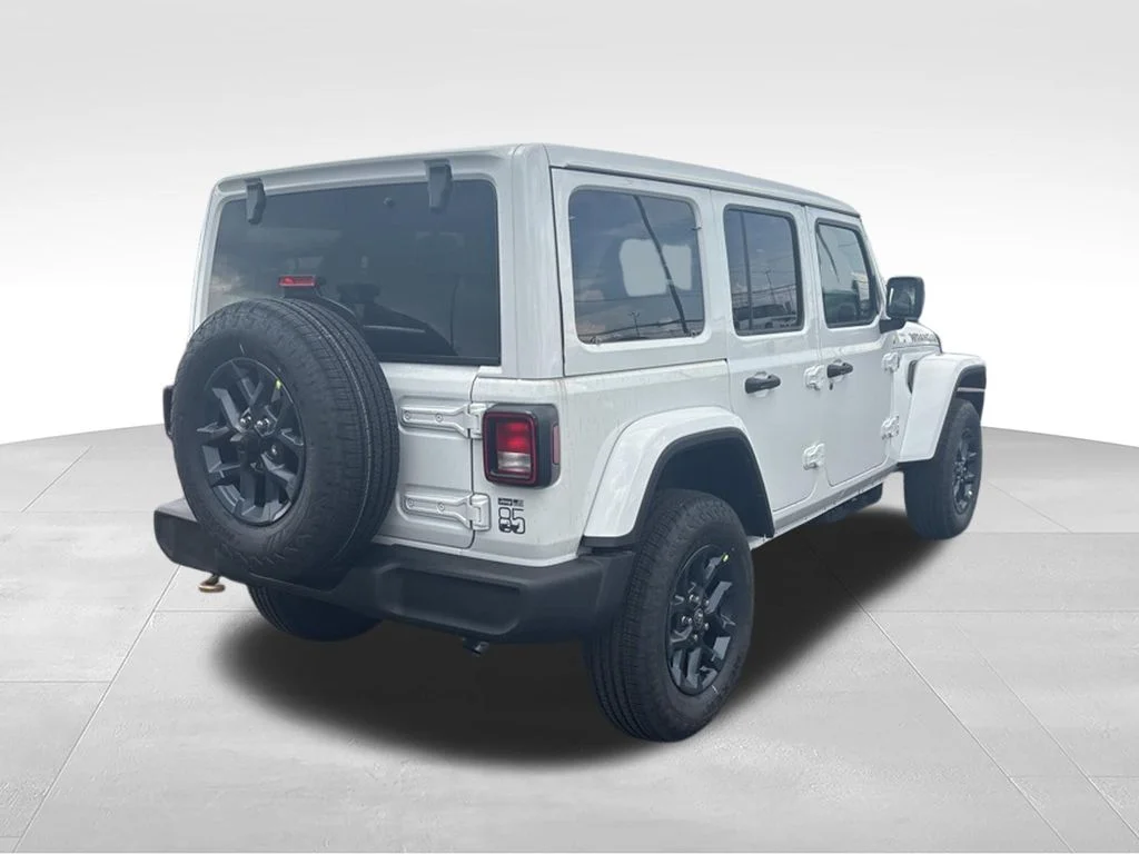 New 2026 Bright White Clear-Coat Exterior Paint Jeep 85th Anniversary image 4