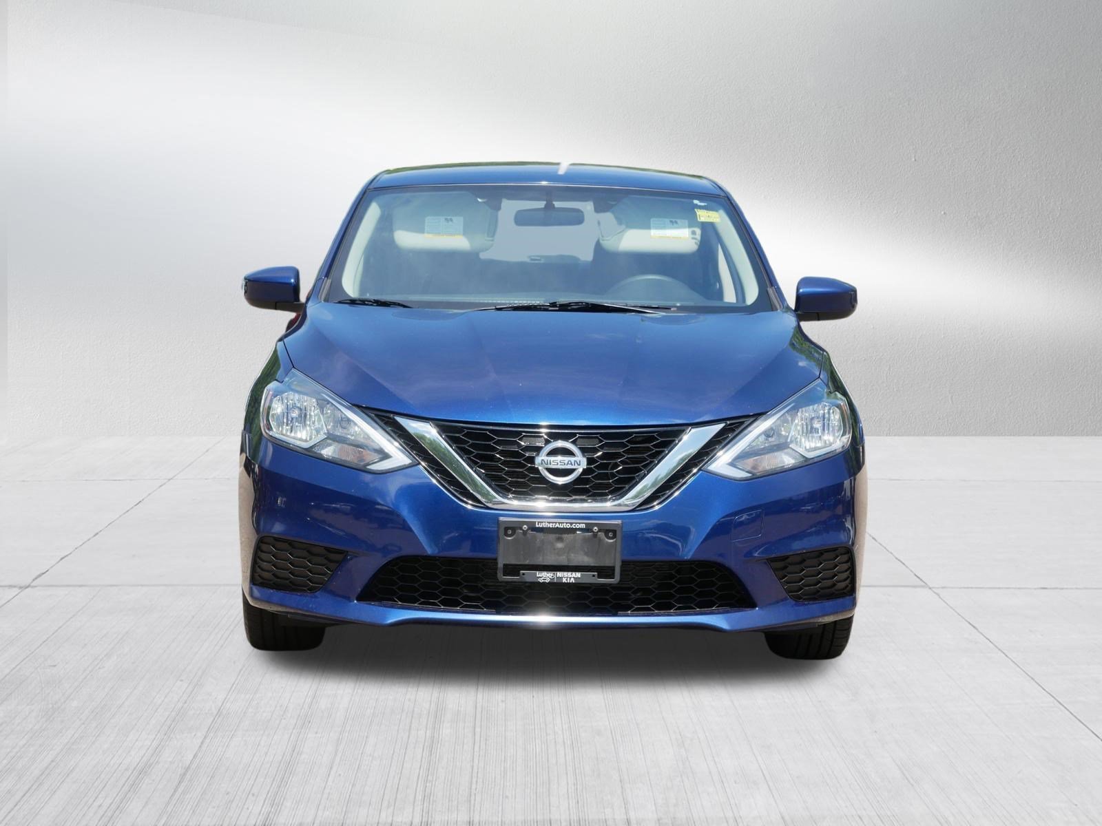 Used 2017 Deep Blue Pearl Nissan S image 2