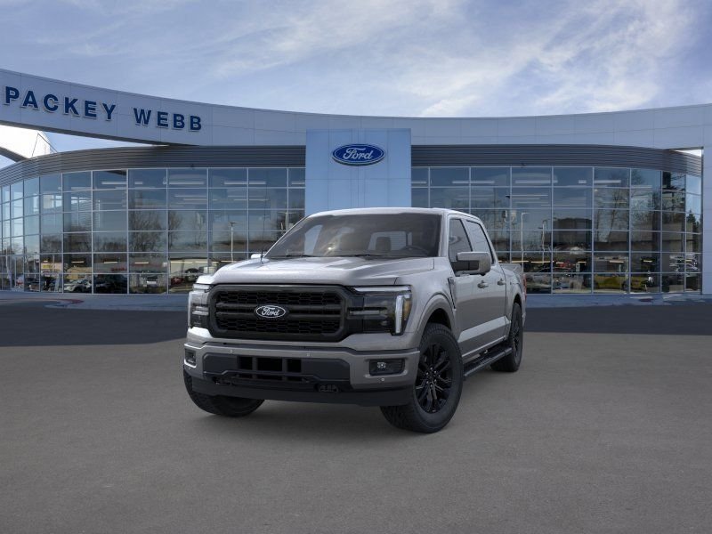 New 2026 Gray Metallic Ford Lariat image 3