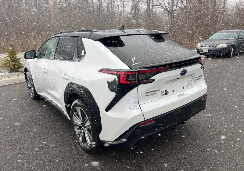 Used 2023 Subaru SOLTERRA Touring with VIN JTMABABAXPA037278 for sale in North Huntingdon, PA