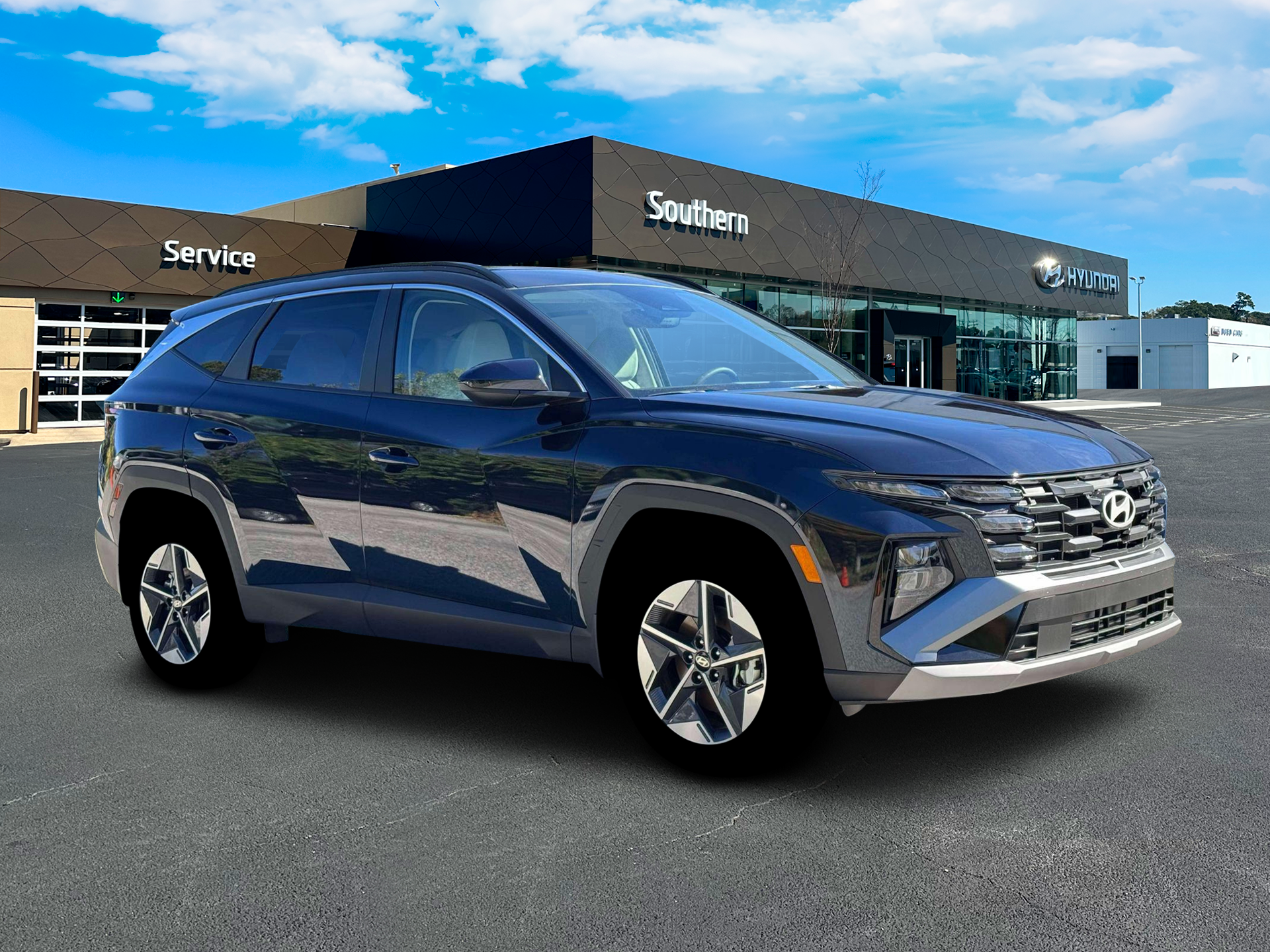 New 2026 Blue Hyundai SEL AWD image 10