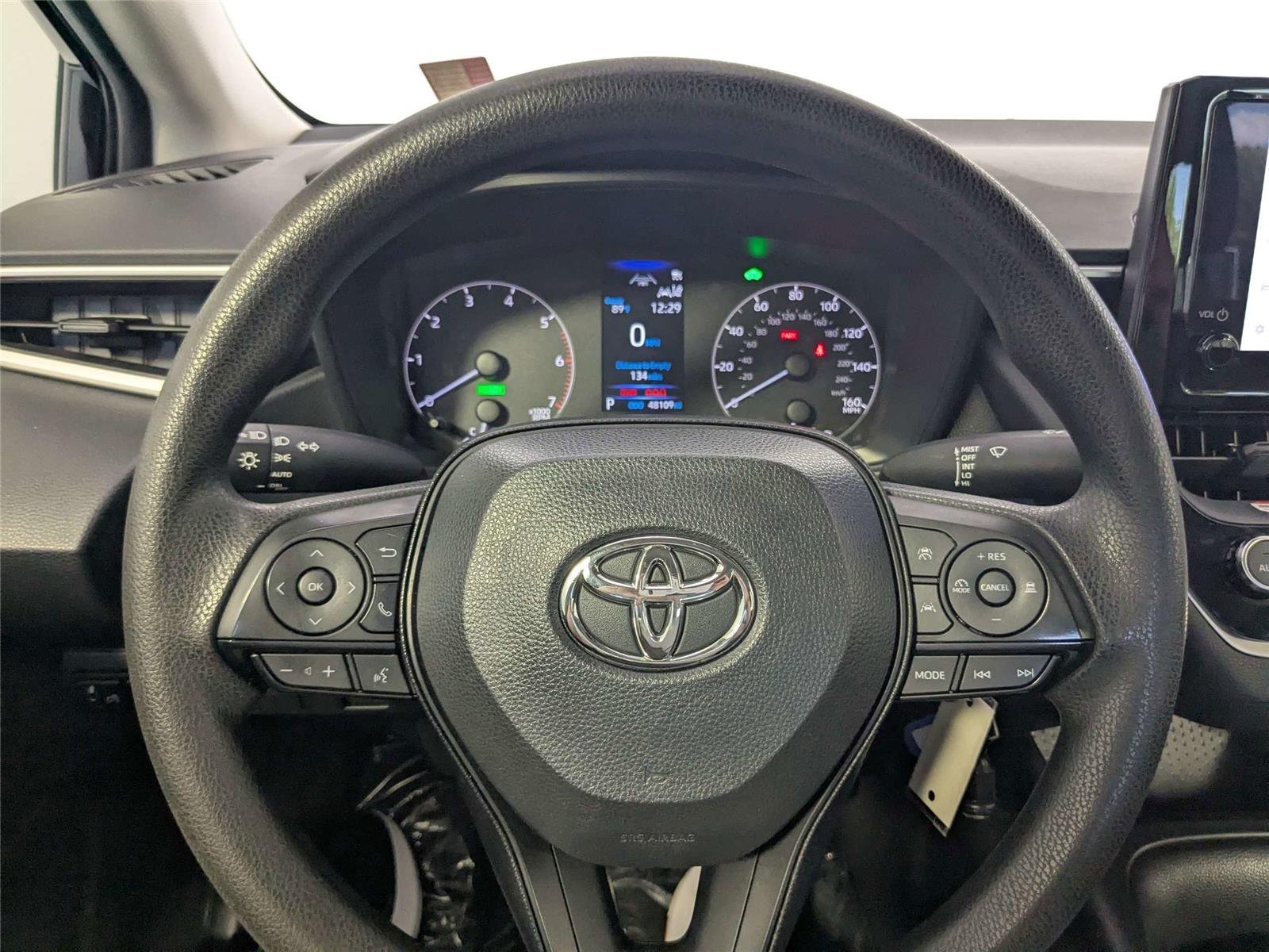 Certified Used 2024 Midnight Black Metallic Toyota Hybrid LE image 16