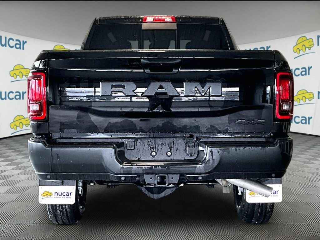 New 2026 Diamond Black Crystal Pearlcoat Ram Tradesman image 5