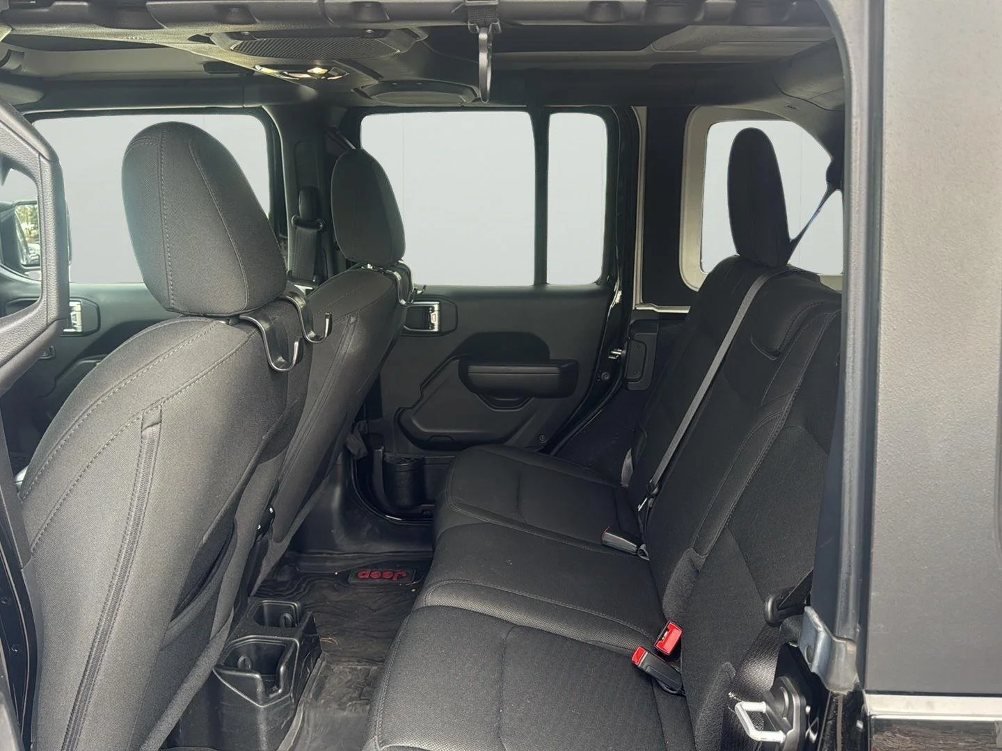 Used 2022 Black Clearcoat Jeep Unlimited Sport Altitude image 9