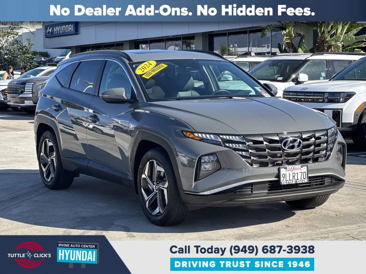 Used 2024 HAMPTON GRAY HYUNDAI SEL image 12