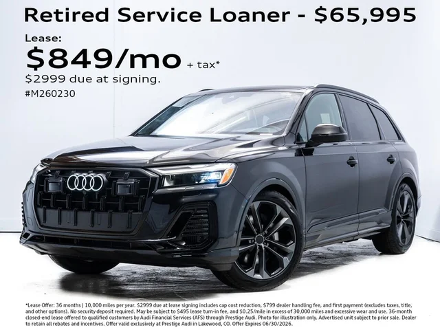 2026 Audi Q7 55 Premium Plus