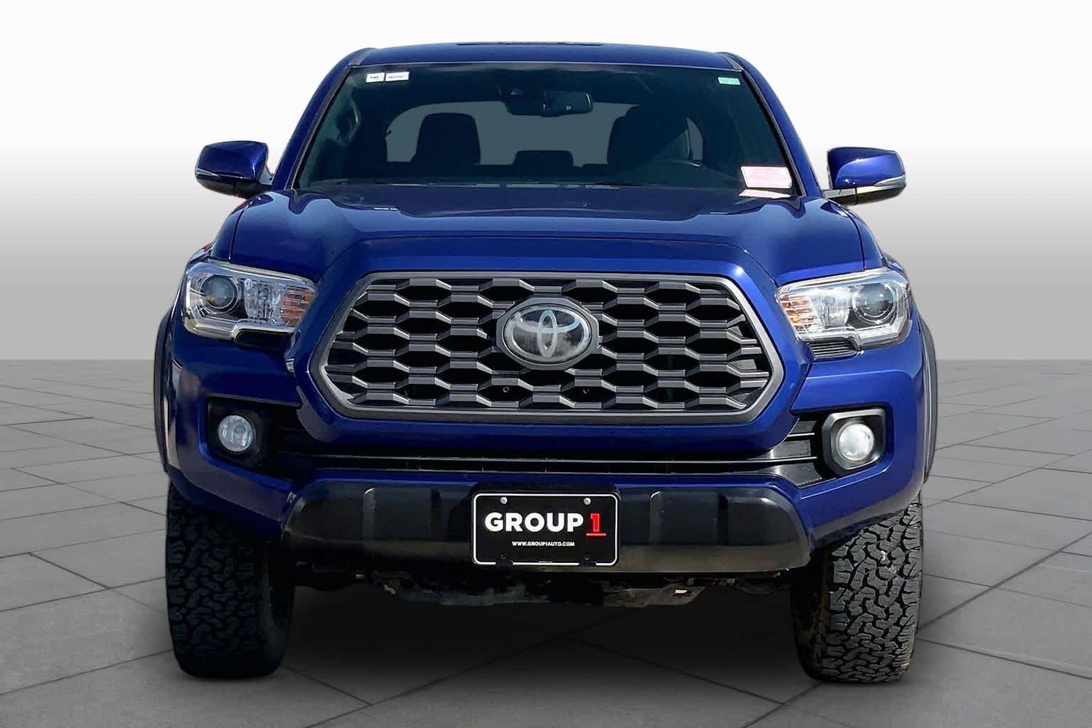 Used 2022 Blue Crush Metallic Toyota TRD Off Road image 4