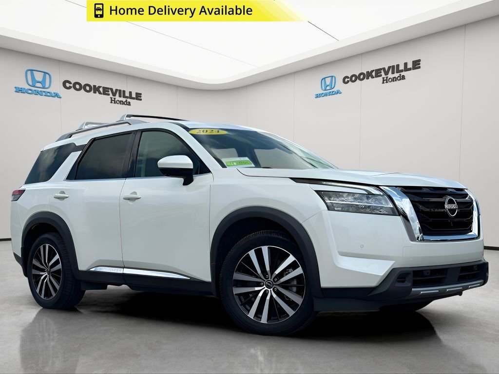 Used 2024 Pearl White Tricoat Nissan Platinum image 1