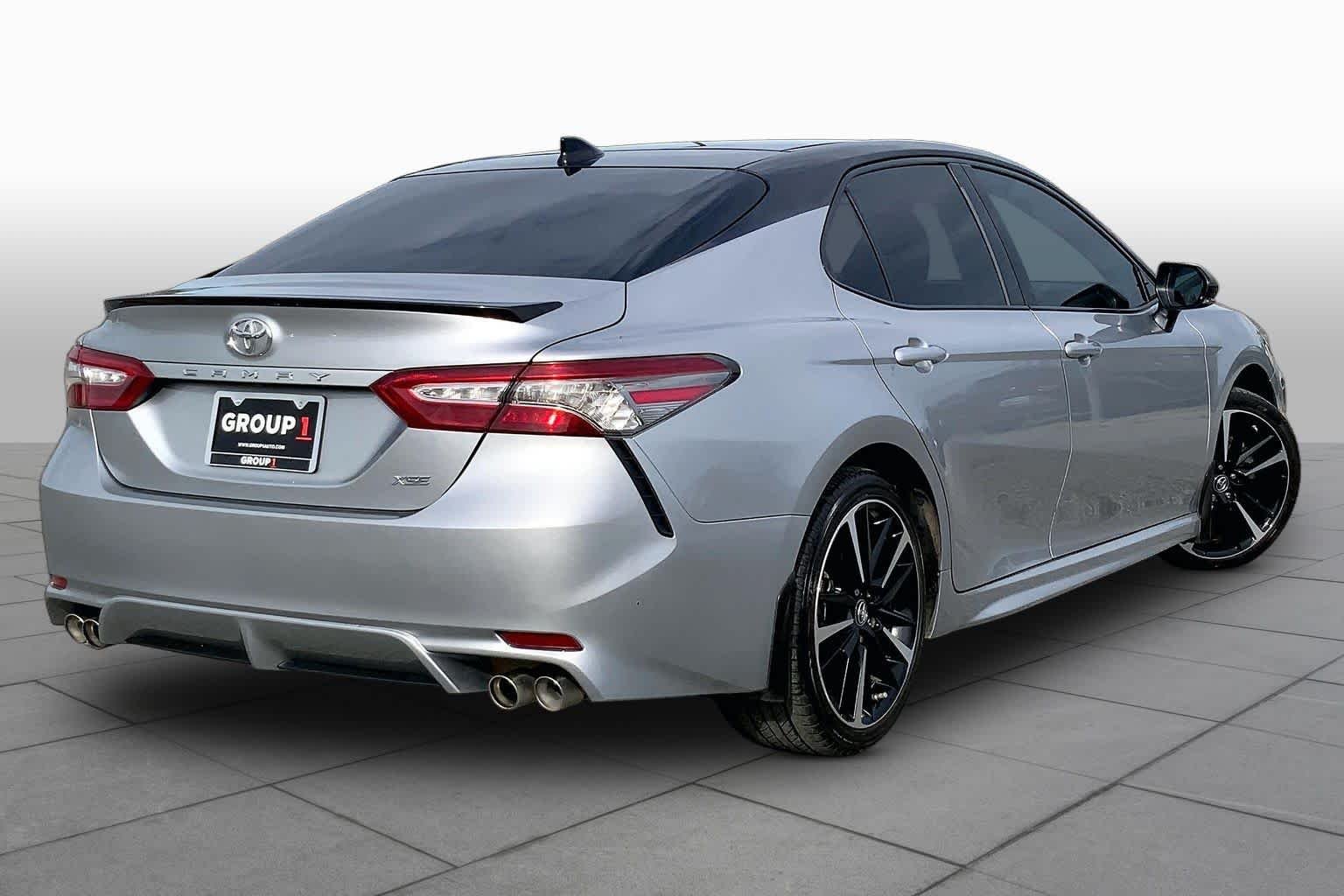 Used 2019 Celestial Silver/Midnight Black Metallic Toyota XSE image 13