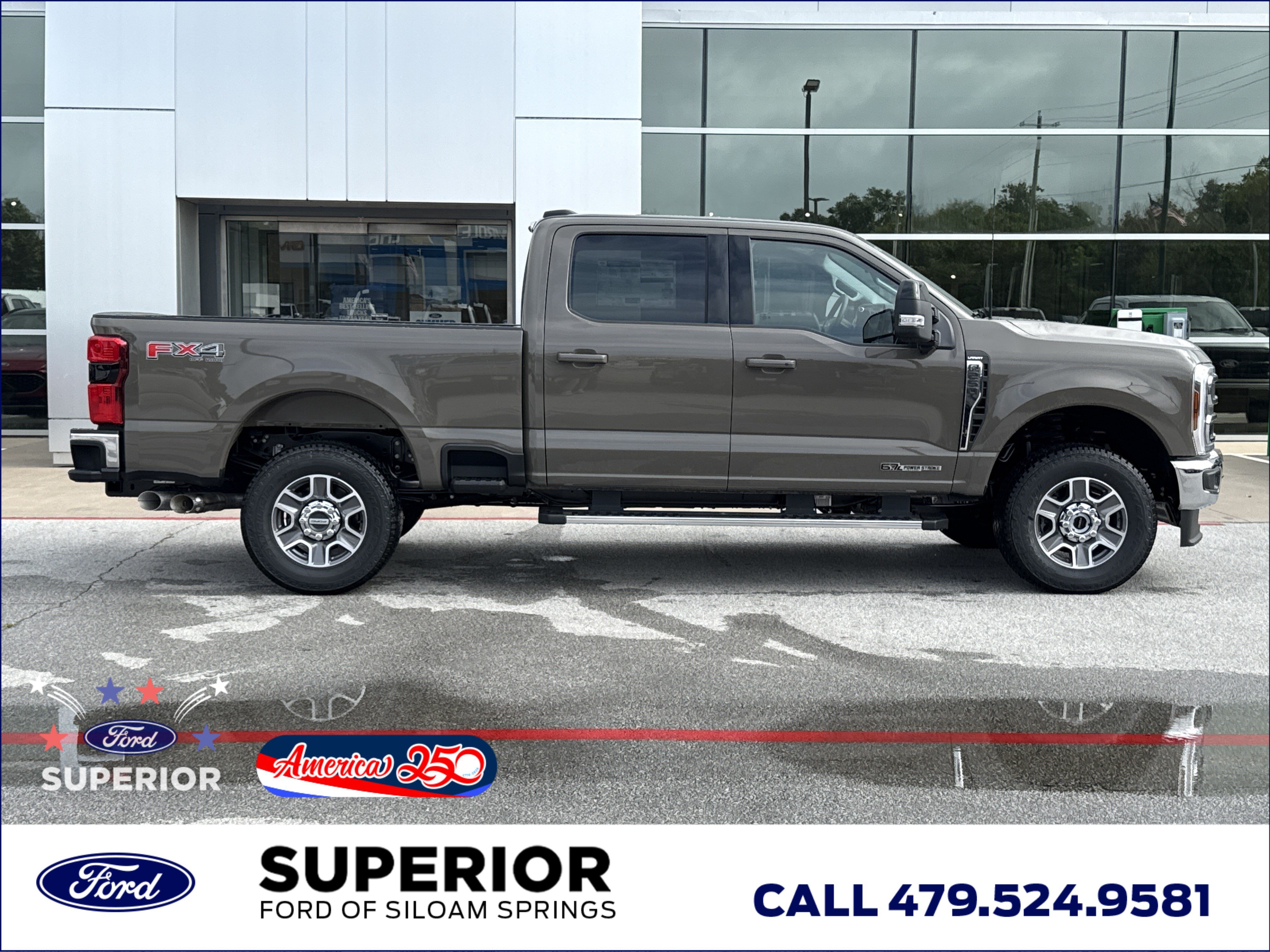 New 2026 Marsh Gray Ford Lariat 4WD image 2