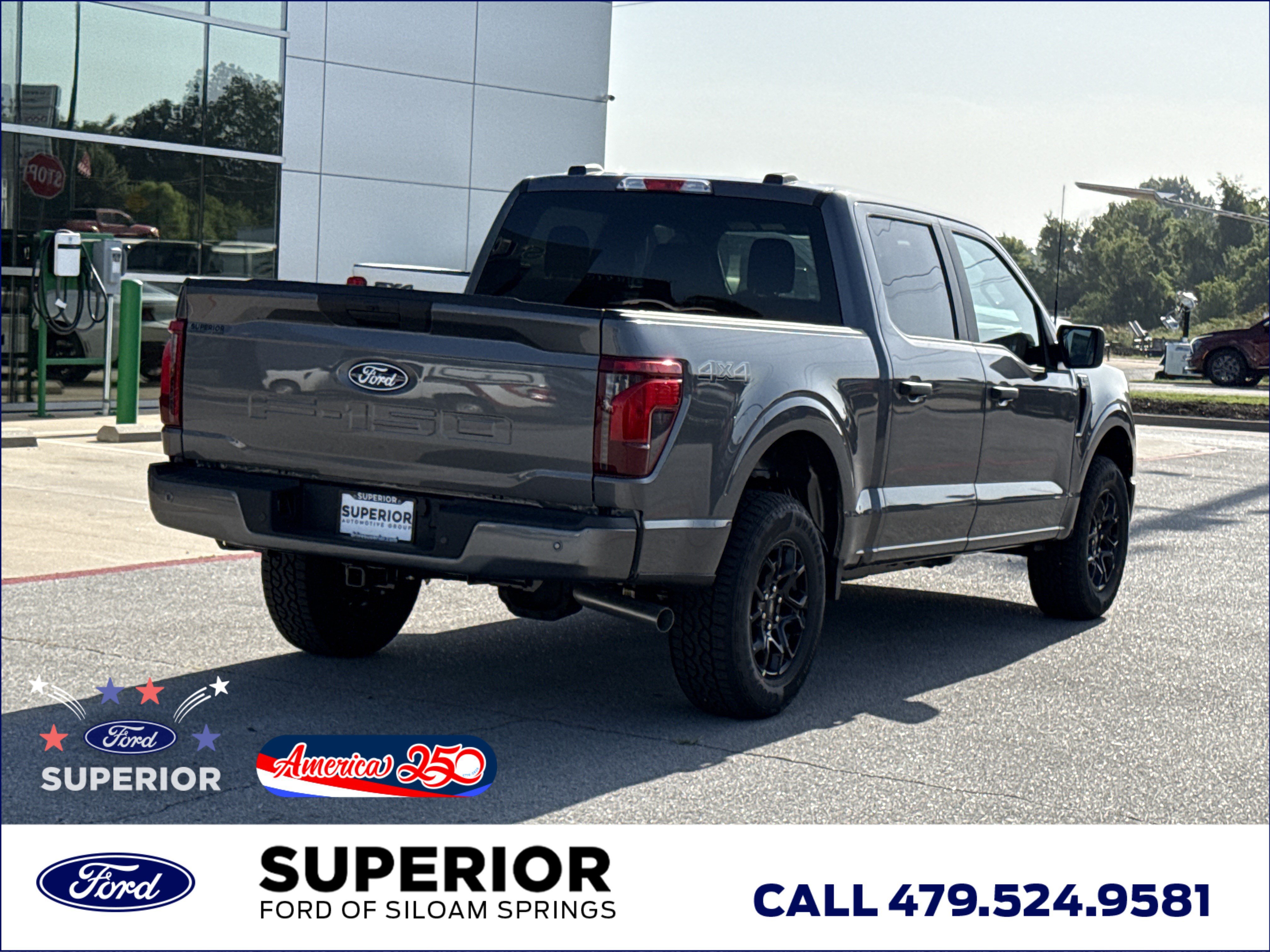 New 2026 Carbonized Gray Metallic Ford STX 4WD image 3